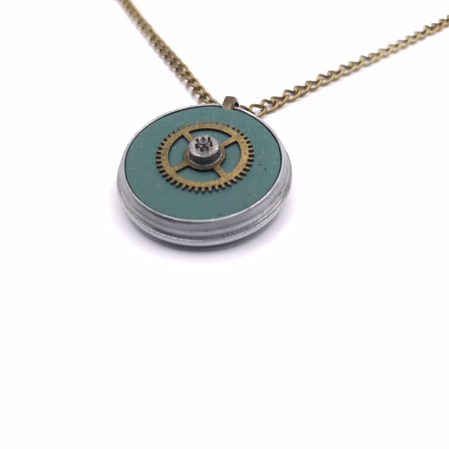 Literatu Nights Pendant #1 - Dusty Green