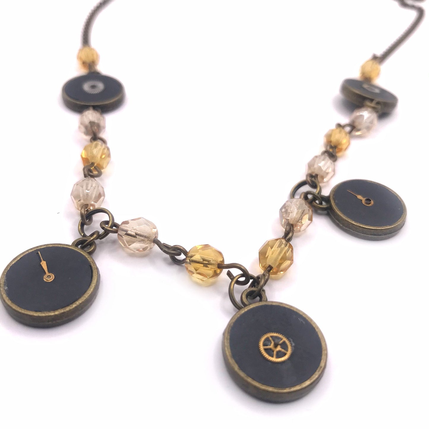 Literatu Nights Day-to-Night Necklace #1 - Midnight Grey