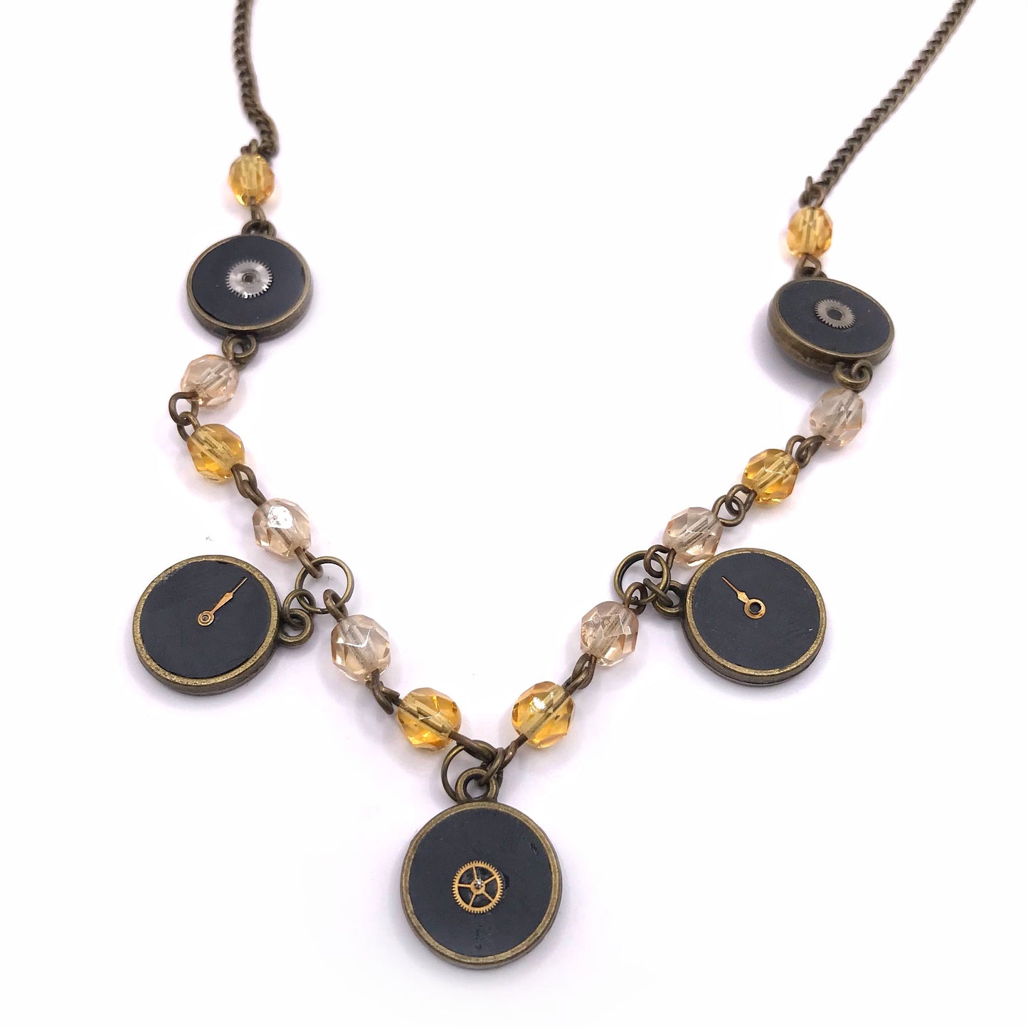 Literatu Nights Day-to-Night Necklace #1 - Midnight Grey
