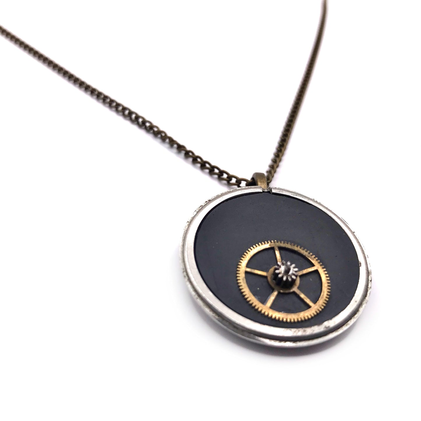 Literatu Nights Pendant #2 - Midnight Grey