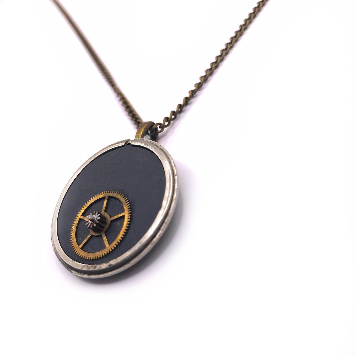 Literatu Nights Pendant #2 - Midnight Grey