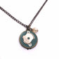 Literatu Nights Pendant #6 - Dusty Green, Small