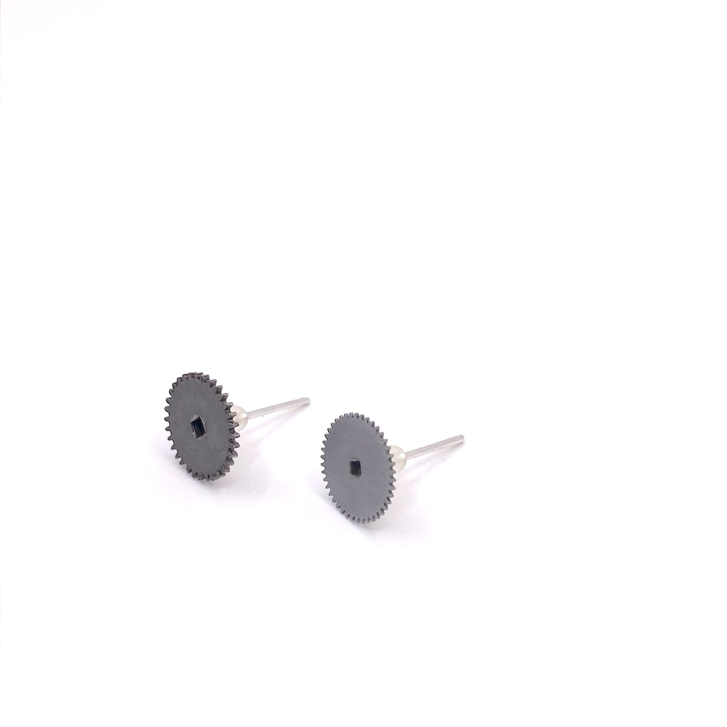 Cogwheels Stud Earrings #3