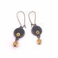 Literatu Nights Earrings #1 - Midnight Grey