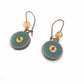 Literatu Night Earrings #2 - Dusty Green