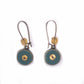 Literatu Night Earrings #2 - Dusty Green