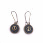 Literatu Night Earrings #4 - Midnight Grey