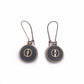 Literatu Night Earrings #4 - Midnight Grey