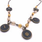 Literatu Nights Day-to-Night Necklace #1 - Midnight Grey