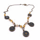 Literatu Nights Day-to-Night Necklace #1 - Midnight Grey