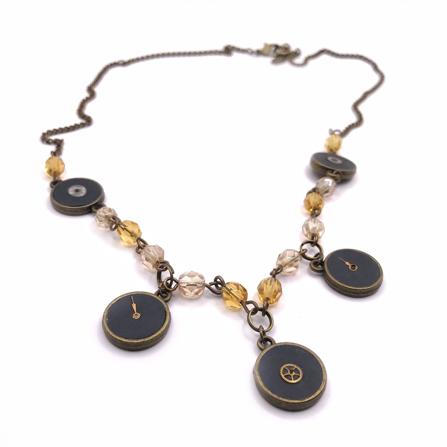 Literatu Nights Day-to-Night Necklace #1 - Midnight Grey